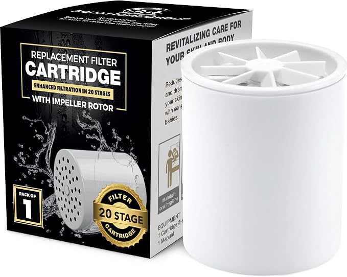 AquaHomeGroup 20-Stage Premium Shower Filter Replacement Cartridge - Image 2