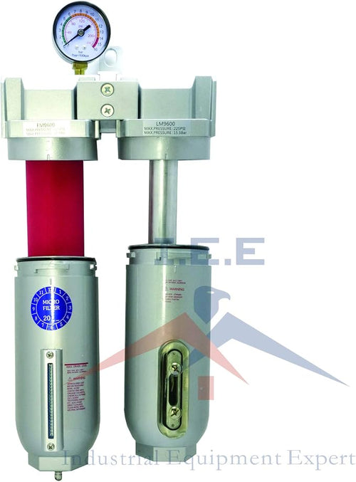 1" COMPRESSED AIR DESICCANT AIR DRYER/COALESCING FILTER - Image 2