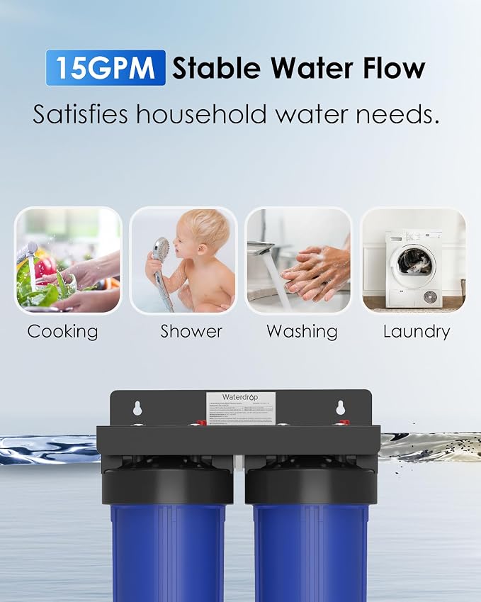 Waterdrop Whole House Water Filter System, - Image 8