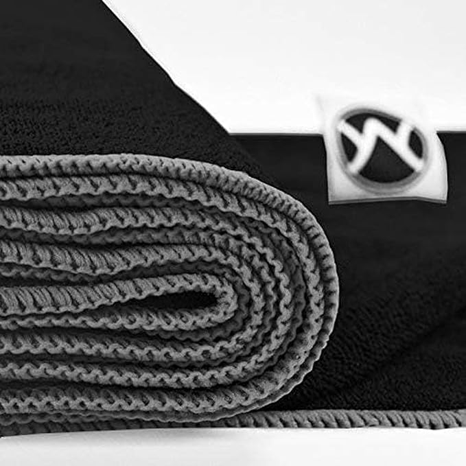 Youphoria Yoga Microfiber Non-Slip Towel - Hot Yoga Mat Towel for Enhanced Grip and Sweat Absorption