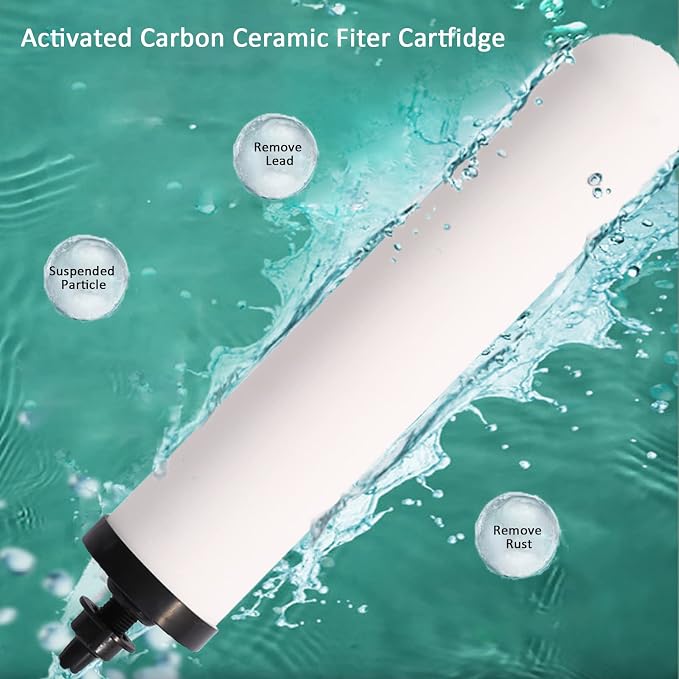 HUINING 4PCS 10-inch Replacement Ceramic Filter Candle - Image 5