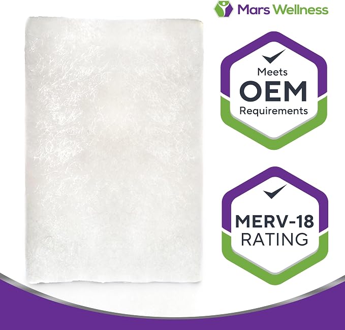 CPAP Filters Disposable Felt Pollen air Filter 40 Pack Compatible - Image 2