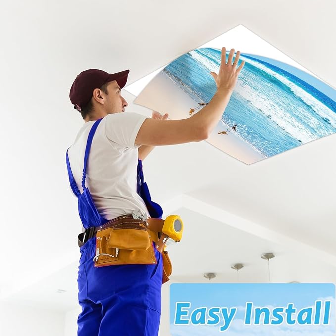 8 Pcs Fluorescent Light Covers - Image 5