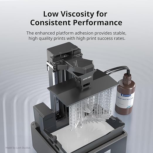 ANYCUBIC Water Washable 3D Printer Resin 2.0, 405nm High Precision 3D Resin - Image 7