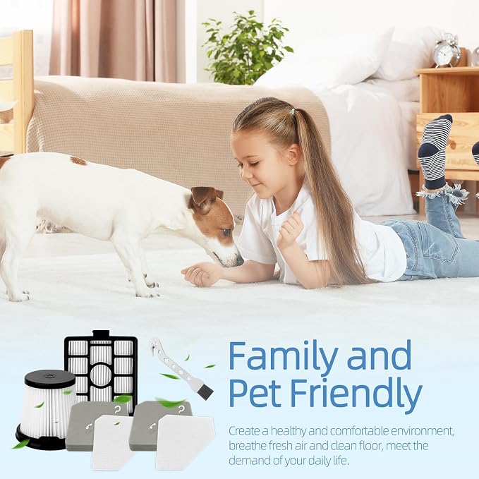 HEPA Per-motor Foam Filter Replacement: - Image 9