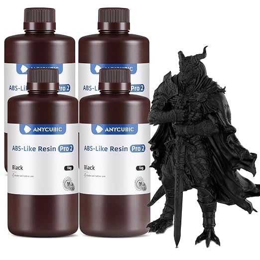 ANYCUBIC ABS-Like Resin Pro 2 Bundle, Upgraded 8K 3D Printer Resin by ANYCUBIC