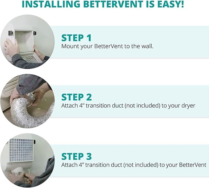 BetterVent Indoor Dryer Vent by ADR Products | No Water - Image 5