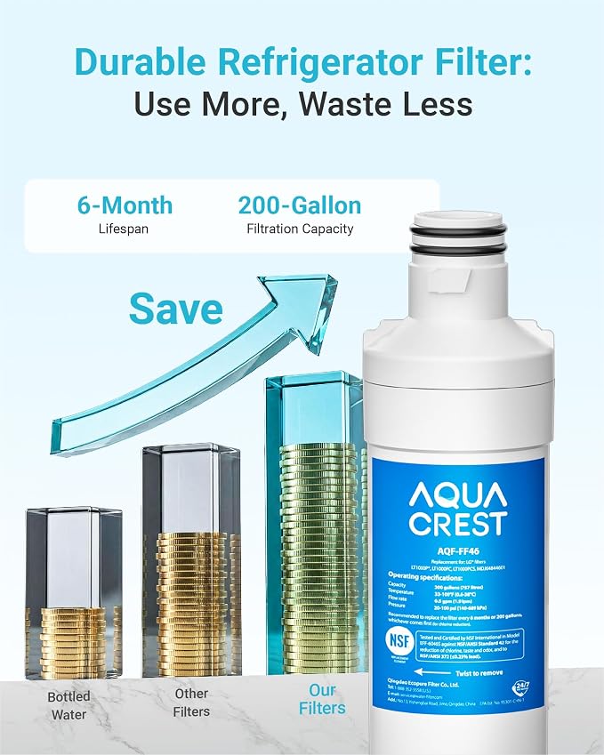 AQUA CREST LT1000PC ADQ747935 Replacement - Image 9