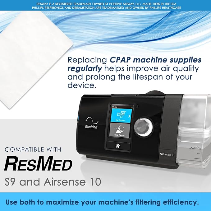 Premium Resway Disposable Hypoallergenic CPAP Filters | Compatible - Image 3