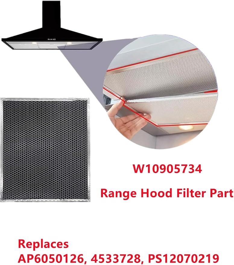 W10905734 Range Hood Filter Part Replacement - Image 3