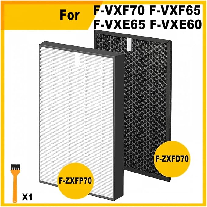 Replacement HEPA And Carbon Filter F-ZXFP70 F-ZXFD70，Compatible - Image 2
