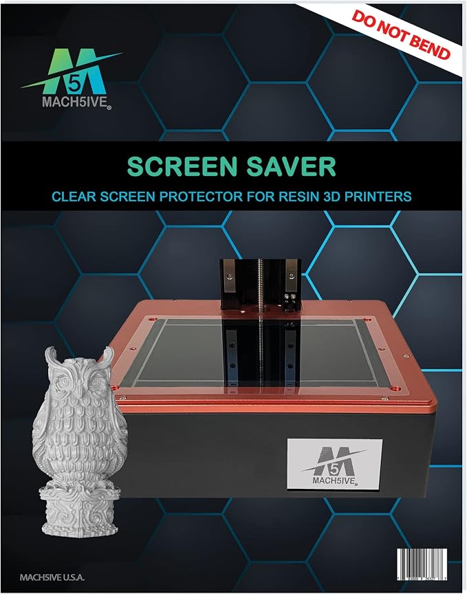 ZeroBubble Screen Savers For Resin 3D Printers by Mach5ive