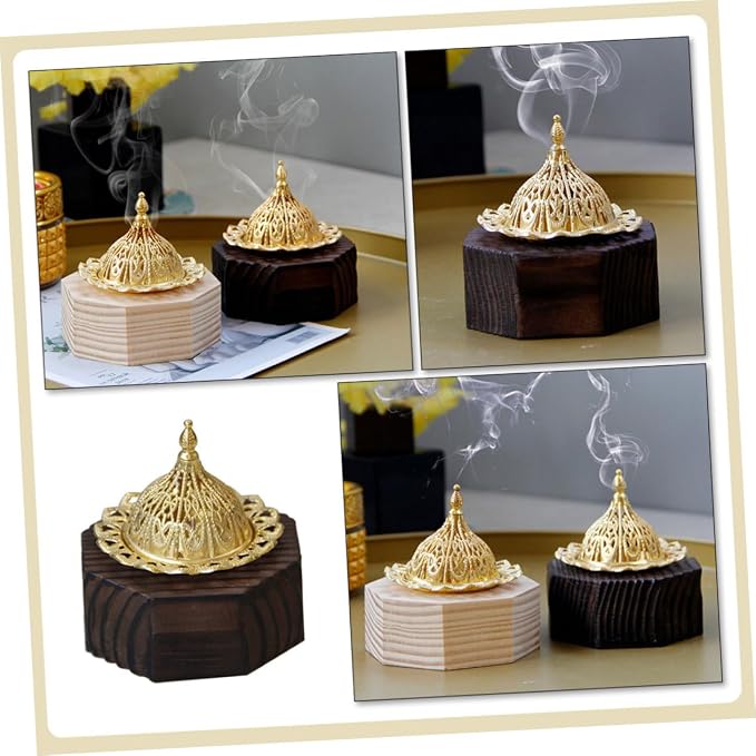 PRETYZOOM Incense Burner Tray for Meditation Compact Aromatherapy Incense - Image 9