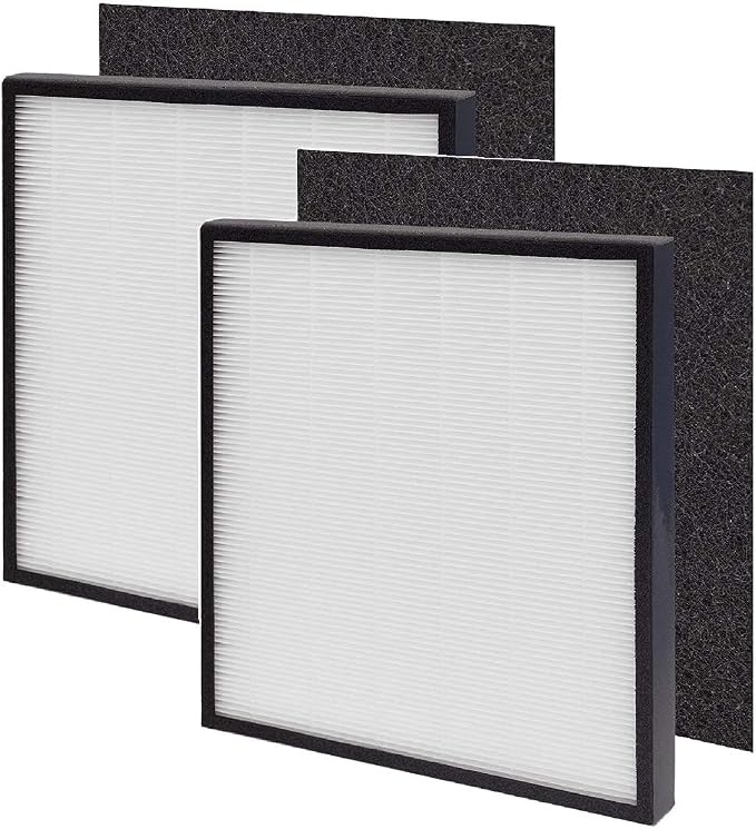 Nispira FLT5900 Filter J True HEPA + Carbon Filter Set Replacement Compatible by Nispira