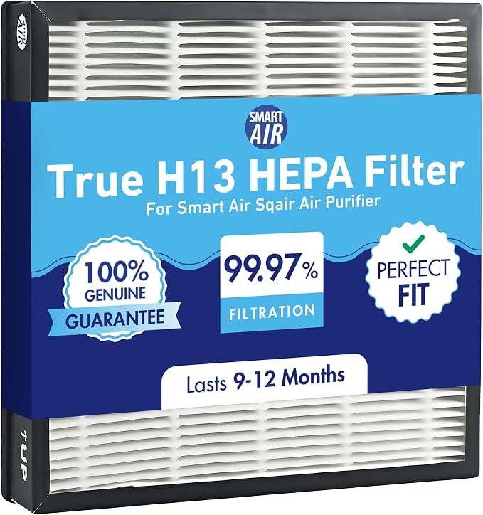 Smart Air Sqair Genuine Replacement HEPA Filter | High-Efficiency Particle by Unknown