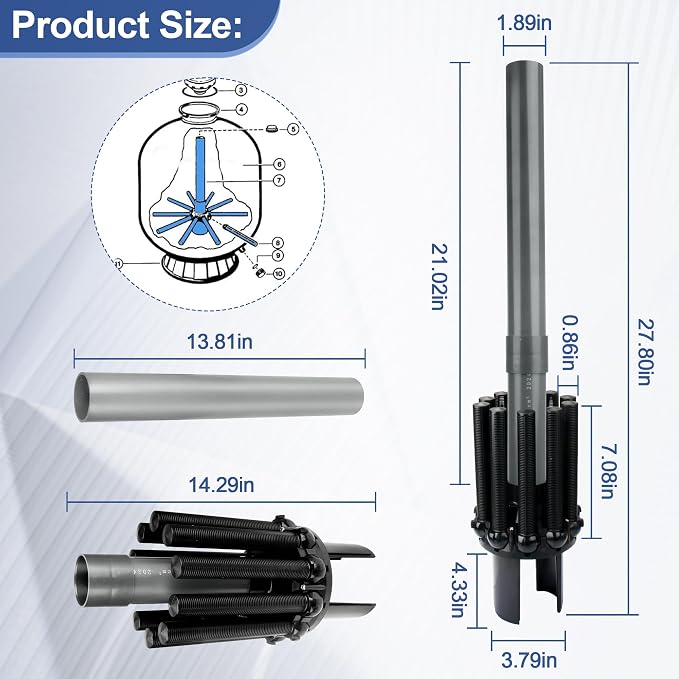 SX244DA Lateral Assembly with Center Pipe - Image 3