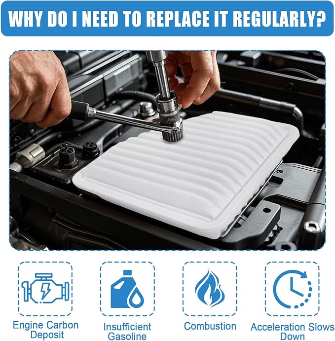 Premium Engine Air Filter Compatible - Image 4