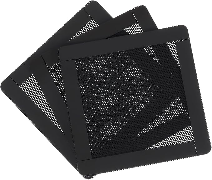 MECCANIXITY 3PCS PC Dust Filter, 90x90mm Magnetic Frame PVC Computer Case by MECCANIXITY