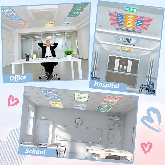 6 Pcs Fluorescent Light Covers - Image 5