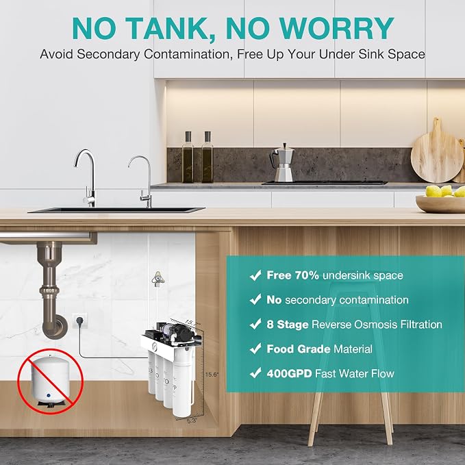 SimPure T1-400UV Tankless Reverse Osmosis System - Image 4