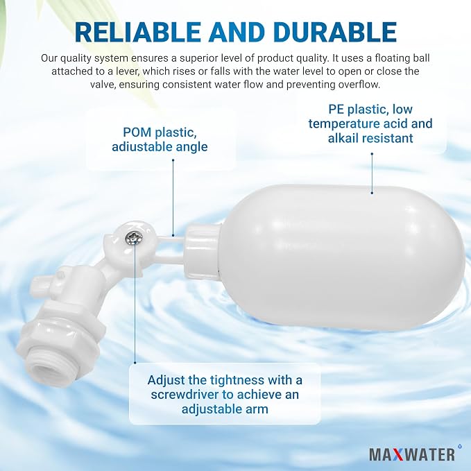 Max Water Filter Float Ball Valve - Image 3