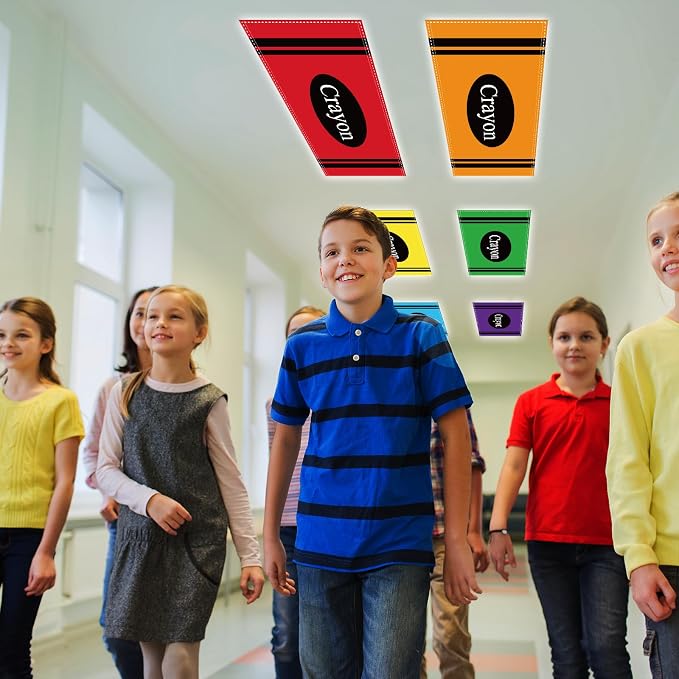 8Pcs Classroom Light Covers for Fluorescent Lights, Magnetic 2x4 FT Ceiling - Image 6