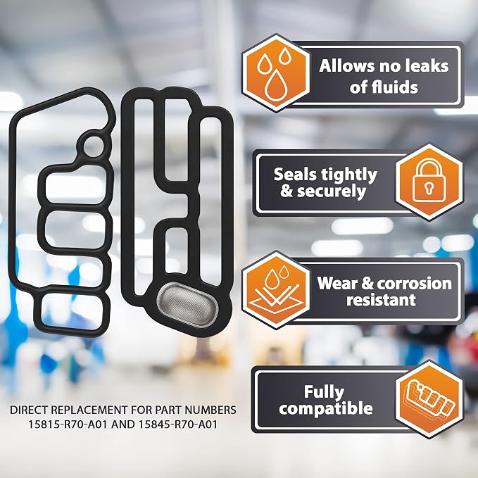 Head Cylinder Solenoid Valve Gasket Kit Replacement - Image 3
