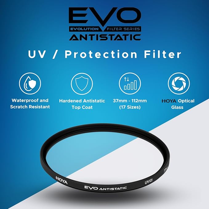 Hoya EVO Antistatic 43mm UV Filter — Camera Filters - Image 2