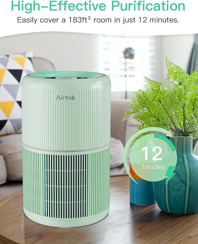 2 Pack Air Purifier for Home Bedroom - Image 6