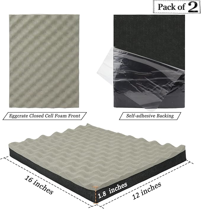 BXI Soundproofing Closed Cell Foam - Image 2