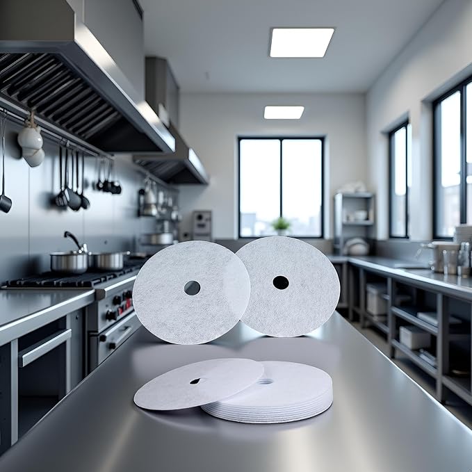 4 Pcs White Cloth Dryer Exhaust Filter, - Image 9