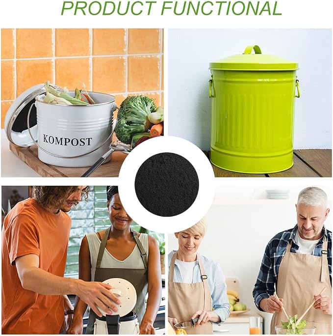Charcoal Filters for Compost Bucket Activated Charcoal Filter for Countertop - Image 6