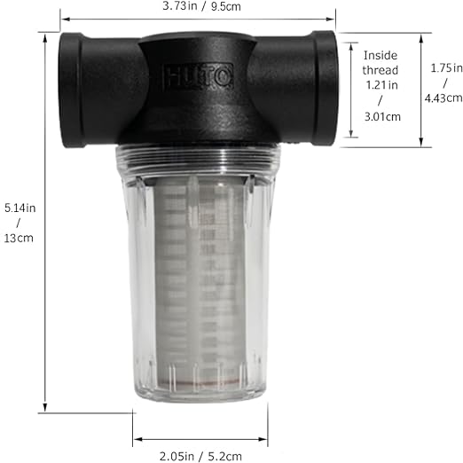 Generic 1" 80 Mesh Water Pump Strainer Filter - Image 9
