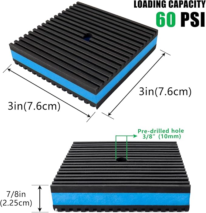 Forestchill Anti Vibration Pads, Air Conditioner Unit - Image 2