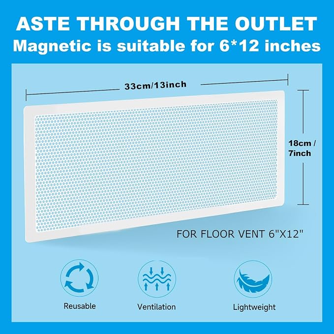 4 Packs Floor Register Vent Cover, Stone & More - Image 2