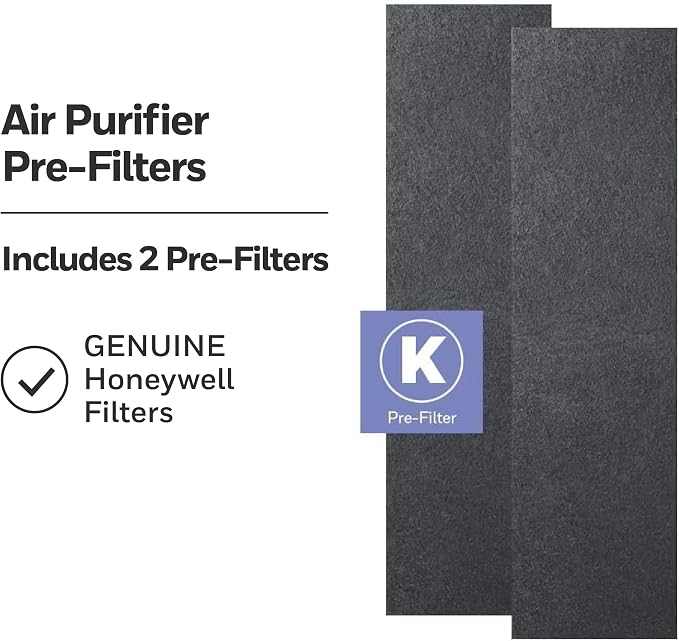 Honeywell Household Odor & Gas Reducing Pre-filter, 2 Pack - Image 3