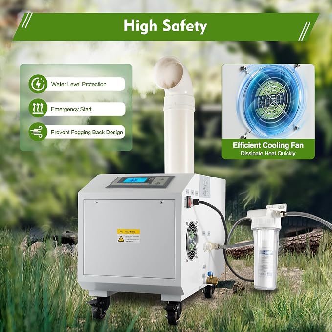 300W Agricultural Ultrasonic Humidifier, Automatic Ultrasonic Industrial - Image 8