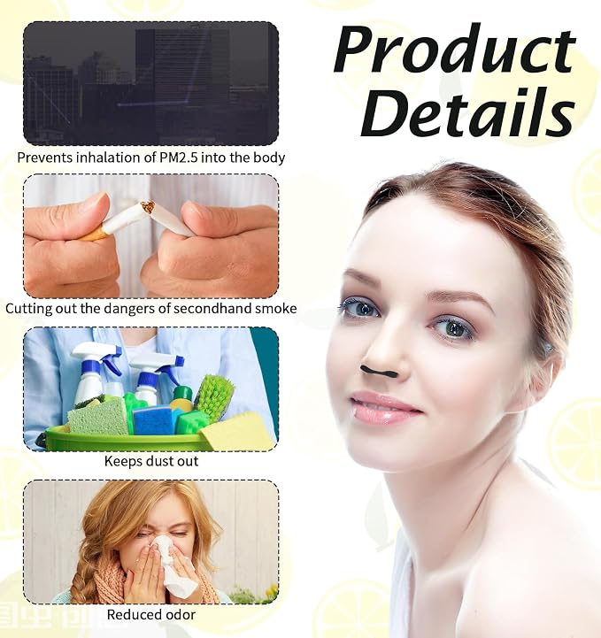 100Pcs Nasal Filters, Nose Plugs - Image 3