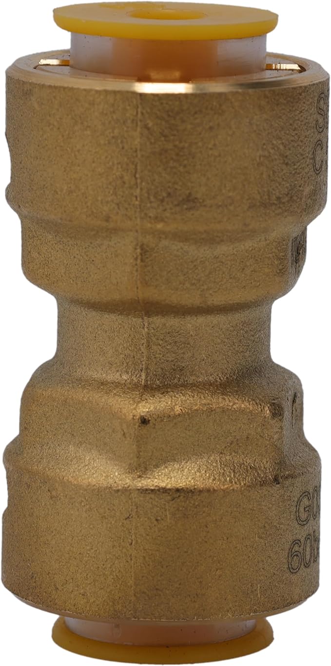 Supplying Demand SB1 5/8 Inch Quick Connect HVAC Brass Coupler Fitting - Image 5
