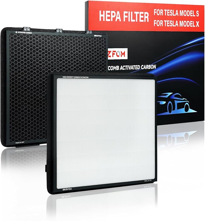 HEPA Air Filter for Tesla Model X Model S by Unknown