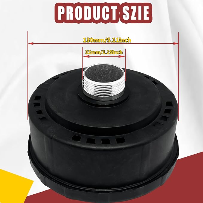generic 1pcs 32mm/1.25Inch Air Compressor Noise Reducer Silencer Filter - Image 3