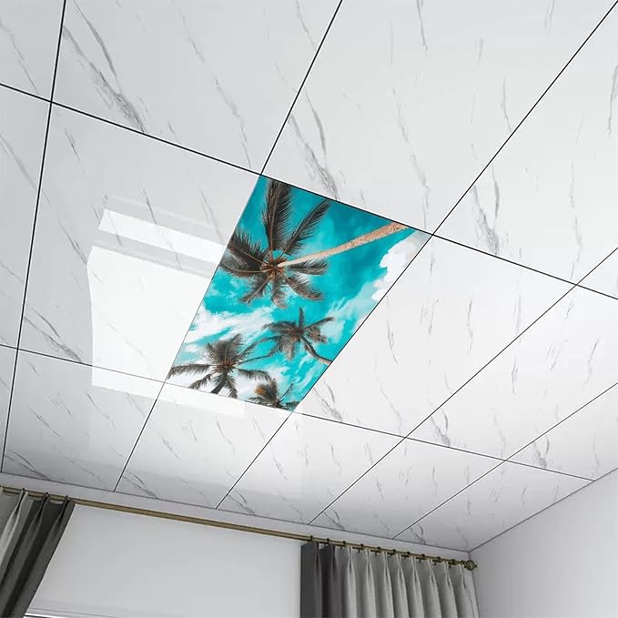 2PCS Fluorescent Light Covers for Classroom Ceiling - Image 7