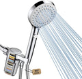FASDUNT Shower Head with Handheld, Filtered Shower Head with 80" Extra Long Hose, 20-Stage Filter for Softening Hard Water to Improve Hair and Skin Problems