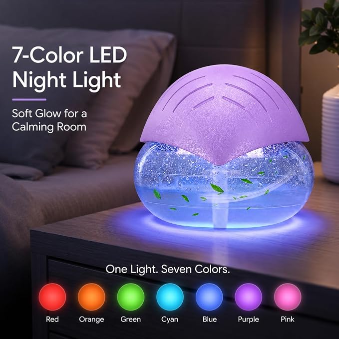 Air freshener - for Home, Bedroom and Office - Essential Oil Aroma Diffuser - - Image 4