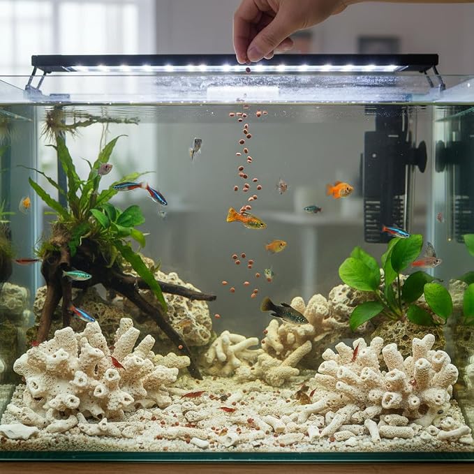 Veemoon Aquarium Coral Filter Fish Tank Natural Crushed Coral Media Substrate - Image 3