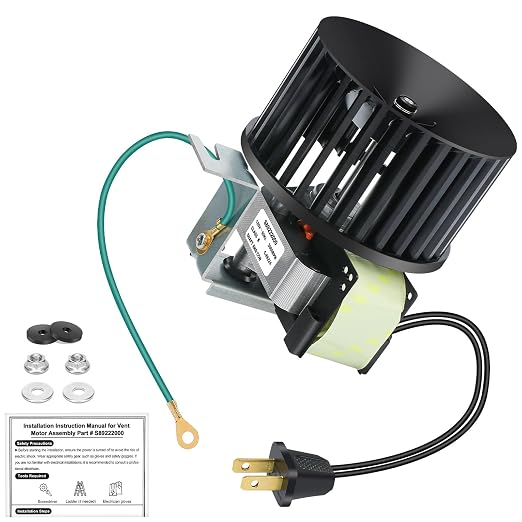 S89222000 High Airflow Replacement Motor Assembly – Extra Quiet Upgrade by MLDWH