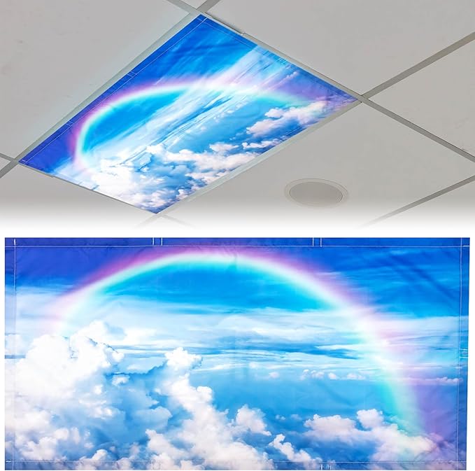 Patelai 4 x 2 Feet Fabric Fluorescent Light Cover by Patelai