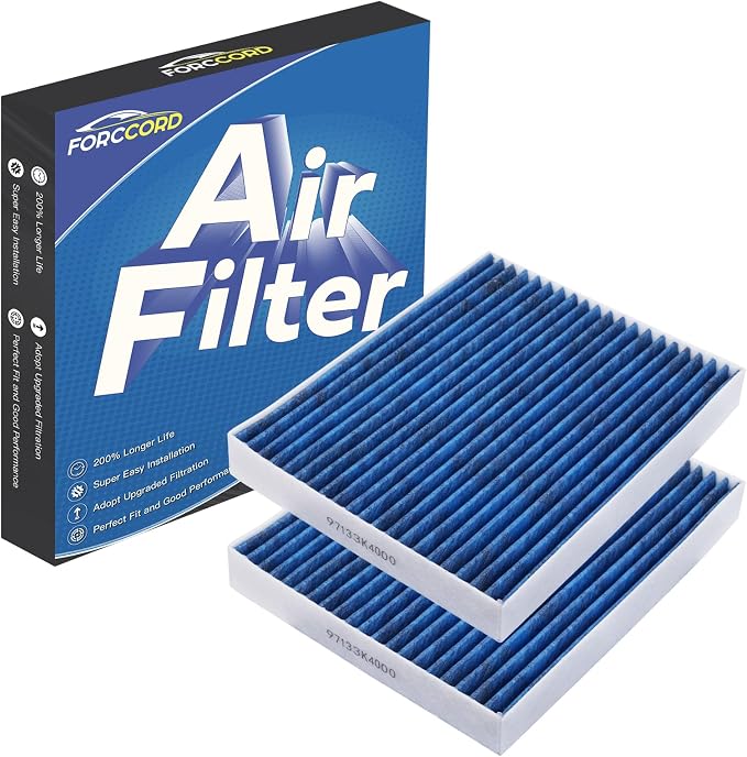 2-PACK HEPA Cabin Air Filter Fits by Forccord