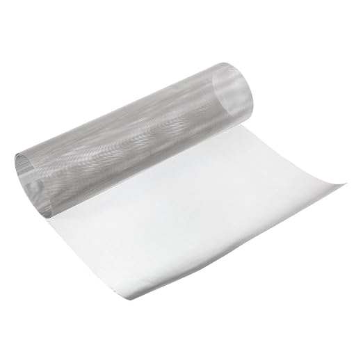 uxcell 40 Mesh 48" x 16" Woven Wire Mesh, 304 Stainless Steel Air Vent Filter by uxcell
