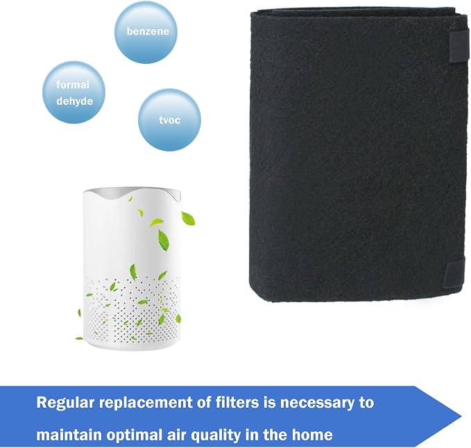 Cut to Fit Carbon Air Filter, Replacement Charcoal Filters, Carbon Pad Pre - Image 5